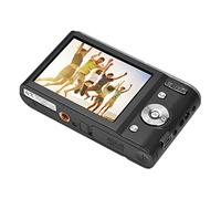 Qukaim Portable Digital Camera, 48MP 4K, 2.8-Inch IPS Screen, 16X Zoom, Self-Timer, Face Detection, Anti-Shaking, Includes 2 Batteries, 32GB Memory Card, Carry Pouch
