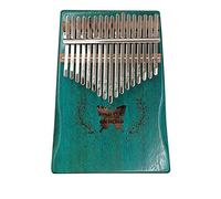Qukaim Portable Lightweight 17 Keys Kalimba Thumb Piano, Solid Wood Portable Finger Piano, Lightweight Musical Instrument Gift for Music Lovers and Beginners