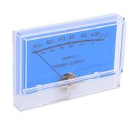 Qukaim Power Amplifier Meter High Accuracy VU Meter DB Level Meter with Backlight, Power Meter for o Systems, Profional Sound Level Measurement, Compact Design