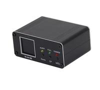 Qukaim Power Wattmeter SWR Power Meter, Digital Standing Wave Wattmeter for FM, AM, SSB, 120W, 1.8MHz to 54MHz, with Alarm Function, Compact Design