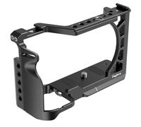 Qukaim Poyinco Camera Cage, Aluminum Alloy Video Cage with Cold Shoe Mount, 1/4 Inch & 3/8 Inch Threads, Compatible with A6500/A6400/A6300/A6100/A6000