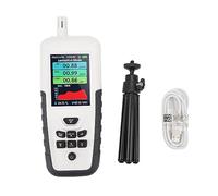 Qukaim Profional Geiger Counter, 3.2in LCD Screen Nuclear Radiation Detector, Data Transfer Function, Accurate Radiation Tester for Safety Monitoring
