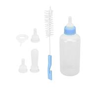 Qukaim Puppies Feeding Bottle Dog Ice Pad, Cartoon Pet Ice Gel Soft Pad, Summer Cooling Mat for Kennels, Sofa, Bed, Floor, XL/59x90cm, Includes Puppies Feeding Bottle with Replacement Silicone Nipple