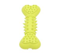 Qukaim Puppies Teething Chew Toy Squeaky Dog Plush Toy, Cute Mouse Ball Shape, Bite Resistant Rubber, Teeth Cleaning and Gum Massage, Indestructible Interactive Pet Toy for Dogs and Puppies, Indoor