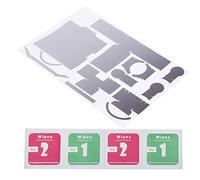 Qukaim PVC Skin Protective Stickers Film, Scratch Proof for Osmo Pocket 2 Handheld Camera, Gray, Camera Protective Skin, Easy Application