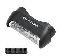Qukaim Replacement Head for Braun Series, Electric Shaver Blade & Foil with Razor Mesh, Compatible with Braun 11B/110/120/130/140/150/5682/5684, Durable ABS Material, Smooth Wet & Dry Shaving