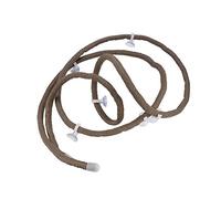 Qukaim Reptile Climbing Branch Artificial Reptile Climbing Branch, 9.84ft Flexible Jungle Rattan Vine for Reptile Habitat Decor, Life-Like Design for Terrariums and Vivariums