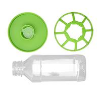 Qukaim Reptile Water Dispenser Bottle Reptile Water Bottle, Automatic Feeder Waterer Dispenser with Water Bottle for Lizard, Tortoise, Chameleon, Large Capacity, 500ml