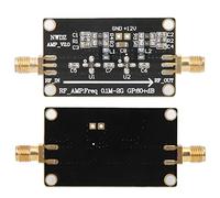 Qukaim RF Broadband Amplifier RF Wideband Amplifier 60dB High Gain Low Noise Amplification Module, 0.1M/2G RF Broadband Amplifier for Consumer Electronics