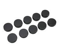 Qukaim Round Aluminum Can 10pcs Round Aluminum Can Set, 15ml Refillable Storage Jars for Solid Perfume and Lip Mask, Empty Aluminum Containers for DIY Crafts, Silver