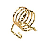 Qukaim saxligature Saxophone Cleaning Kit, 8-Piece Neck Saver Tool, Includes Double-Ended Brush, Long Cleaning Rod, Moutiece Cushions, and Metal Ligature for Alto Saxophone