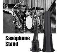 Qukaim Saxophone Stand Holder Detachable Folding Sax Tripod Stand Holder for Soprano Saxophone, Portable Clarinet Stand, Adjustable Height, Lightweight Design, Easy Setup, Material