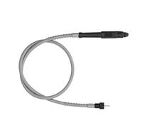 Qukaim Shaft Cable Flexible Shaft Adapter Drill Extension Cable, 0.3 m Length, Chuck Clamping Range for Rotating Tool, Compatible with Various Drills and Grinders