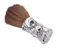 Qukaim Shave Brush Wooden Handle Beard Brush, Portable Salon Grooming Tool for Men, Travel-Friendly Styling Brush, Ideal for Beard Cleaning and Grooming, Compact Design