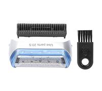 Qukaim Shaver Replacement Foil Cutter Electric Shaver Replacement Head, Foil Cutter and Inner Blade Set, Compatible with Braun 20S, Includes Cleaning Brush, Durable Shaving Foils