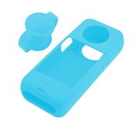 Qukaim Silicone Camera Protective Case, Flexible Elastic Anti-Falling Sleeve Cover for ONE X3, Blue, Camera Lens Protective Cover