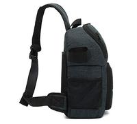 Qukaim Single-Shoulder Camera Bag, Waterproof Wear-Resistant Crossbody Bag for Outdoor Use, Portable Design, Ideal for Photography, Black