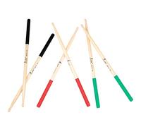 Qukaim SLADE 3 Pairs 5A Drum Sticks, Maple Wood Drumsticks with Triangular Tip, Non-Slip Rubber Handle, Drum Set Accories, Ideal for Percussion Instruments