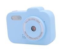 Qukaim Small Digital Camera, 1080P HD Dual Lens, 2 Inch IPS Screen, 8X Digital Zoom, Compact Camera with Photo Frames, Filters, Games, Blue