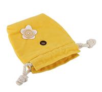 Qukaim Small Pet Bag Small Pet Carrier Bag, Portable Flannel Soft Outgoing Bag for Hamster, Sugar Glider, Squirrel, Lightweight, Travel-Friendly Design