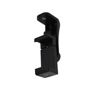 Qukaim Smartphone Holder Mount, 1/4 Inch Screw Hole Clip Holder with Hot Shoe Port for Traveling, Phone Tripod Adapter, Compatible with Most Cell Phones