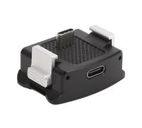 Qukaim Sports Camera Charging Adapter Base, Quick Release Type C Charging Dock with 1/4 Mount Adapter for Osmo Pocket 3, Desktop Charging Base for Pocket3