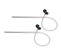 Qukaim Spring Loaded Bottle Filler Spring Loaded Beer Bottle Filler Set, 2 Sets, 304 Stainless Steel Craft Beer Bottling Stop Valve Filler, Ideal for Home Brewing, Easy to Use