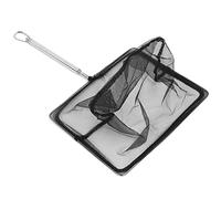 Qukaim Stainl Steel Pole Handle Fishing Net Extendable Fishing Net, Telescoping Stainl Steel Pole Handle, 8 Ft Long, Retractable Landing Net for Tanks and Lakes, 20 x 15 x 14-51 cm