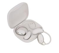 Qukaim Translation Earphone Language Translator Earbud, Bone Conduction Real-Time Voice Translator, Bluetooth Device, Beige Color, Ideal for Travel and Communication