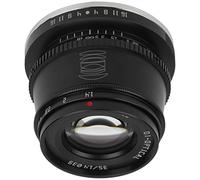 Qukaim TTArtisan 35mm F1.4 Portrait Lens, APSC Large Aperture Manual Prime Lens for Canon M3/M5/M6/M6 II/M10, Fit for EOS M Mount, 35mm F1.4 Lens