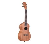 Qukaim Ukelele 23 Inch Soprano Ukulele, 4 String Mahogany Body with Rosewood Fingerboard, Includes Carry Bag, Tuner, Spare Strings, Strap, Wipe Cloth, 3 Picks with Holder