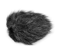 Qukaim Universal Profional Microphone Furry Windscreen, Flexible Mount Fur Windshield for Rode VMGO, VideoMic Pro, TAKSTAR SGC-598, EMC965, NV1, XM1, CG60