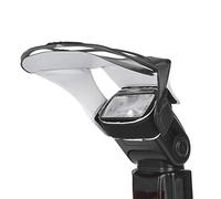 Qukaim Universal SLR Camera Top Flash Light Lamp Reflector Board Set, Silver, White, Golden, Includes Flash Light Reflector Board, Ideal for Photography, Compact Design