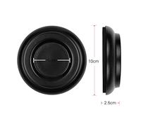 Qukaim uprightpianocastercup Solid Wood Upright Piano Caster Cups, 4 Pcs/Set, Coasters with Anti-Slip EVA Pad for Piano Legs, Protects Floors, 10 cm Diameter