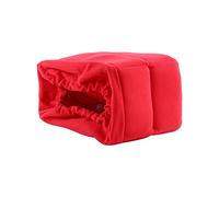 Qukaim Velvet Protective Bag for DSLR Camera, Padded Foldable Partition Insert Bag, Red, Compatible with Camera Accories and Gear, Compact Design