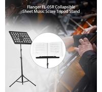 Qukaim Violin Music Score Bracket Music Score Tripod Stand Holder, Aluminum Alloy with Water-Resistant Carry Bag for Violin, Piano, Guitar, Orchestra Instrument Performance