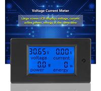 Qukaim Voltage Current Meter Digital Voltage Current Meter, LCD Ammeter with 2.8in Touch Screen, Portable Spectrum Analyzer, 4 Input Modes, for DC 6.5-100V, 100A Shunt, Signal Generator