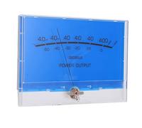 Qukaim VU Meter Head VU Meter Header TN73 DB Meter, Backlight Power Amplifier Sound Level Tester, o Testing Equipment, Compact Design for Accurate Measurements