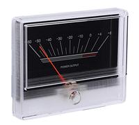 Qukaim VU Meter Mini High Accuracy VU Meter with Backlight, DB Amplifier Level Meter, Power MVU Meter, Pointer Meter Header, Compact Design for o Applications