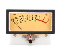 Qukaim VU Meter VU Level Meter, High Accuracy DB Volume Amplifier Tester, Retro Pointer Dial with Backlight, Testing Equipment for o Amplifiers, TN-73-HS-9213H