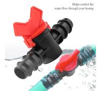 Qukaim Water Control Valve 3/4'' Plastic Fish Tank Hose Valve, Water Control Valve, Aquarium Hose Pipe Connector for Easy Water Regulation, Design