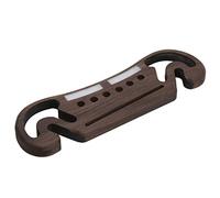 Qukaim Wood Guitar Bridge Guitar Bridge Rose Wood Replacement Part, Easy Installation Acoustic Guitar Accory, Ideal for Folk Guitars, Wall Mount Guitar Hook