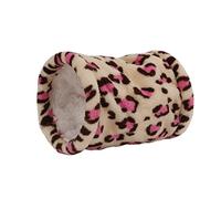 Qukaim Wooden Hamster Ladder Bridge, Climbing Toy for Small Animals, Hamster Hideaway Tunnel with Hammock Curtains, Removable, Green, Ideal for Hamsters and Guinea Pigs