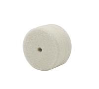 Qukaim Wool Felt Pad for Bass Drum Pedal Beater, Drum Accories, Percussion Instrument Parts, Music Tool for Drummers, 10 cm Diameter