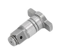 Qukaim Wrench Shaft Conversion Head Electric Wrench Conversion Head, T Shaped Spanner Shaft, Chrome Vanadium Alloy Steel, Power Tools Replacement Parts, Industrial Use