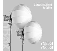 Qukaim YN85Q 85cm Lantern Softbox, Spherical Soft Box, Quick-Install Bowens Mount, Studio Photography Video Lighting Accory, Includes Carrying Bag