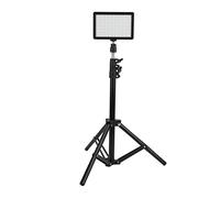 Qukaim YNLUX200 Bi-Color Handheld LED Video Light, 200W High Power, 2600K-6500K Dimmable, 12 Lighting Scene Effects, 2.4G Wirel System, Live Streaming Compatible