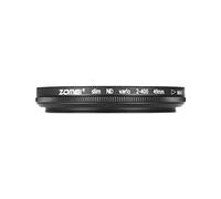 Qukaim ZOMEI 49mm Ultra Slim Variable Fader ND Filter, ND2-400 Adjustable Neutral Density Filter for NEX 18-55mm Lens, Compatible with 49mm, 58mm, 72mm, 77mm, 82mm Filters