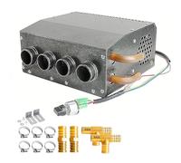 QUKFGCLGM 12V Compact Design Hydronic Heater Assembly Mountable Switch 4 Front Vents 3-Speed Fan 80 CFM Airflow 8500 BTU of Heat for Car Truck Boat RV UTV