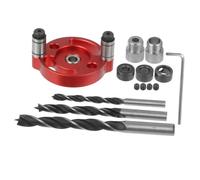 QUKFGCLGM 1Set Pocket Hole Jig for Bits Precision Woodworking Tool for Straight Easy to Use Design for Beginners Experts Creates Stronger Joints